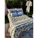 Ver imagem 3 de Cobre Leito Queen 3 Peças Malha 100% Algodão Zono Enxovais Senhorinha Rouge