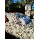 Ver imagem 4 de Cobre Leito Queen 3 Peças Malha 100% Algodão Zono Enxovais Senhorinha Rouge