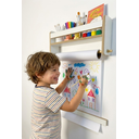 Ver imagem 7 de Porta Bobina Lousa de Parede Infantil para Desenho e Pintura + Rolo de Papel - Mariá