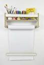 Ver imagem 5 de Porta Bobina Lousa de Parede Infantil para Desenho e Pintura + Rolo de Papel - Mariá