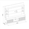 Estante Home para TV até 60 Polegadas Salvador Linea Brasil - 4