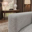 Ver mais imagens de Poltrona Decorativa Oasis Pes Madeira Boucle Tce 1018 Moll
