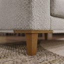 Ver imagem 7 de Poltrona Decorativa Oasis Pes Madeira Boucle Tce 1018 Moll