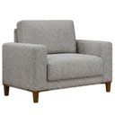 Ver imagem 1 de Poltrona Decorativa Oasis Pes Madeira Boucle Tce 1018 Moll