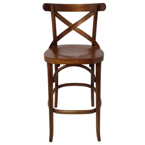 Kit 3 Banquetas Alta Bistro Maciça Gourmet Bancada Luxo