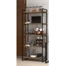 Kit Mesa + Estante Industrial Moderno P/ Home Office AJL Estilo Industrial - 3