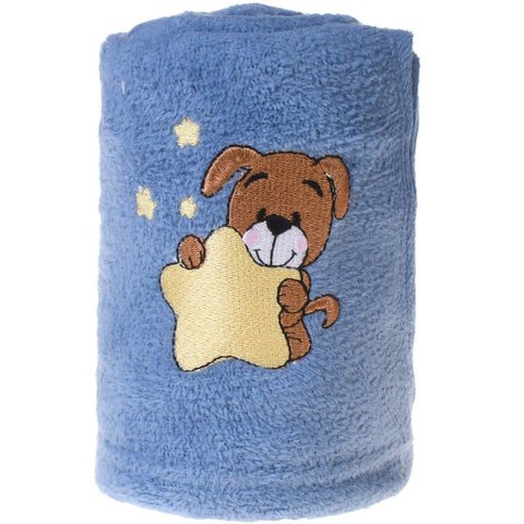 Manta Pet 70x100 Bordada Toque Macio Meu Pet