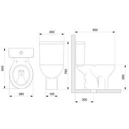 Tampa P/cx.acoplada Celite Elite Branco - 2