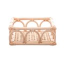 Ver imagem 2 de Porta Guardanapos Wolff de Rattan Nature 18cm X 7cm