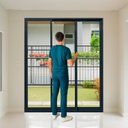 Ver imagem 5 de Porta Correr 3 Folhas Vidro 200cm X 215cm Vidro Temperado 6cm Fábrica do Alumínio