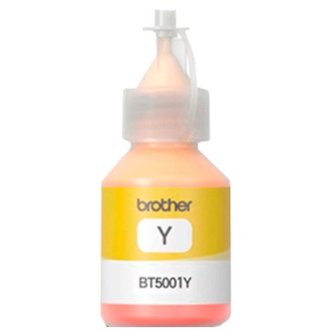Tinta Bt-5001y Bt5001 Amarelo Dcp-t300 Dcp-t500w Dcp-t700w Mfc-t800w Compatível 41.8ml