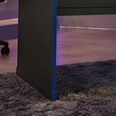 Ver imagem 7 de Mesa Gamer Escrivaninha para Computador Pc 136 cm Home Office Estudo Setup Gamer - Preto e Azul