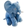 Almofada E Travesseiro Elefante Gigante Pelúcia Menino Azul - 4