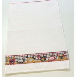 Kit 2 Panos de Copa Jacquard Estampado 50 X 70 Cavhome Pano de Copa Jacquard Chickens - 2