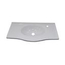 Ver imagem 1 de Pia Copacabana 60 Luxstore em Mármore Sintético 60x30cm - Branco01