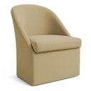 Ver imagem 2 de Kit 8 Poltronas Decorativas Malli Linho - Pallazio Cor:Dourado