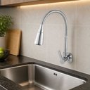 Ver imagem 4 de Torneira Cozinha Parede Lite 2263 C-75 Bica Spire Cromada - Metrox