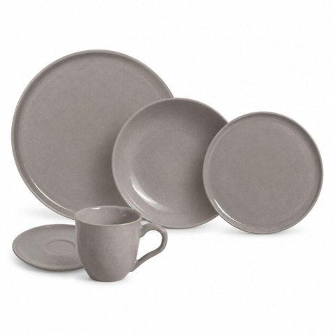Aparelho de Jantar Porto Brasil Cerâmica 30 Peças Bio Bruma