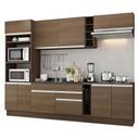 Ver imagem 3 de Armário de Cozinha Completa 290cm Rustic/Rustic Vicenza Madesa 02