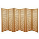 Ver imagem 1 de Biombo Ripado 6 Folhas c/ 12 Pezinhos