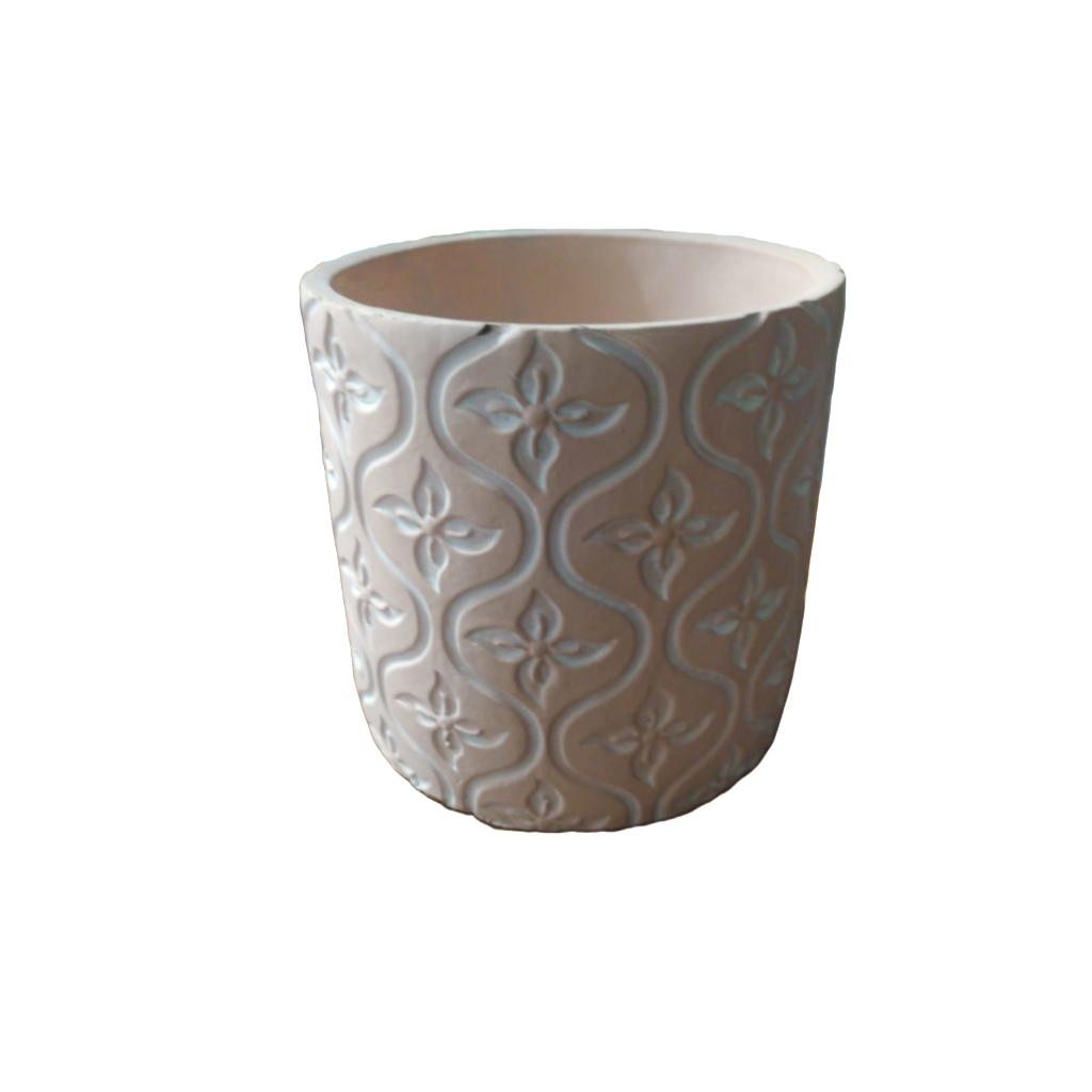 Vaso Decorativo de Cimento 15x15 Cm - 3