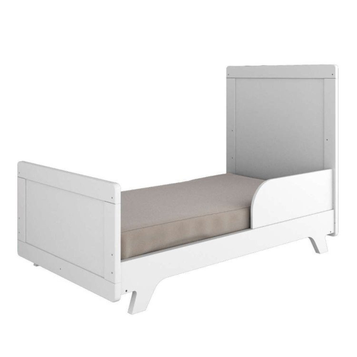 Quarto de Bebê com Cômoda e Berço Mini Cama 100% MDF Retrô Jolie - 8