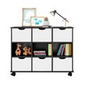 Ver imagem 2 de Conjunto Nicho Organizador 6 Gavetas Branco/Preto