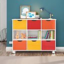 Ver imagem 1 de Nicho Organizador com 6 Gavetas Colorido/Branco