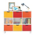 Ver imagem 2 de Nicho Organizador com 6 Gavetas Colorido/Branco