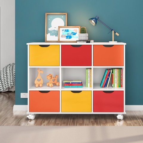 Nicho Organizador com 6 Gavetas 