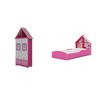Quarto Infantil com Cama e Guarda Roupa Casinha  - 2
