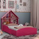 Ver mais imagens de Quarto Infantil com Cama e Guarda Roupa Casinha 
