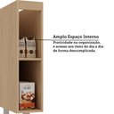 Ver imagem 5 de Balcão de Cozinha sem Tampo 1 Porta 20cm Essenza Luciane Móveis