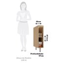 Ver imagem 2 de Balcão de Cozinha sem Tampo 1 Porta 20cm Essenza Luciane Móveis