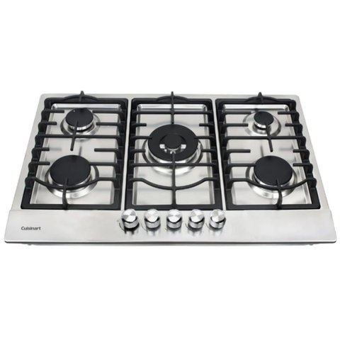 Cooktop a Gás Cuisinart Casual Cooking 5 Bocas 90cm Inox 220V 4093180003
