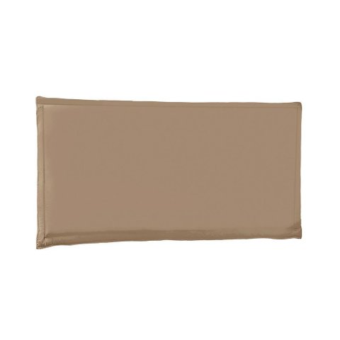 Painel de Cama 140cm Luna Suede Bege - Lucadi Home