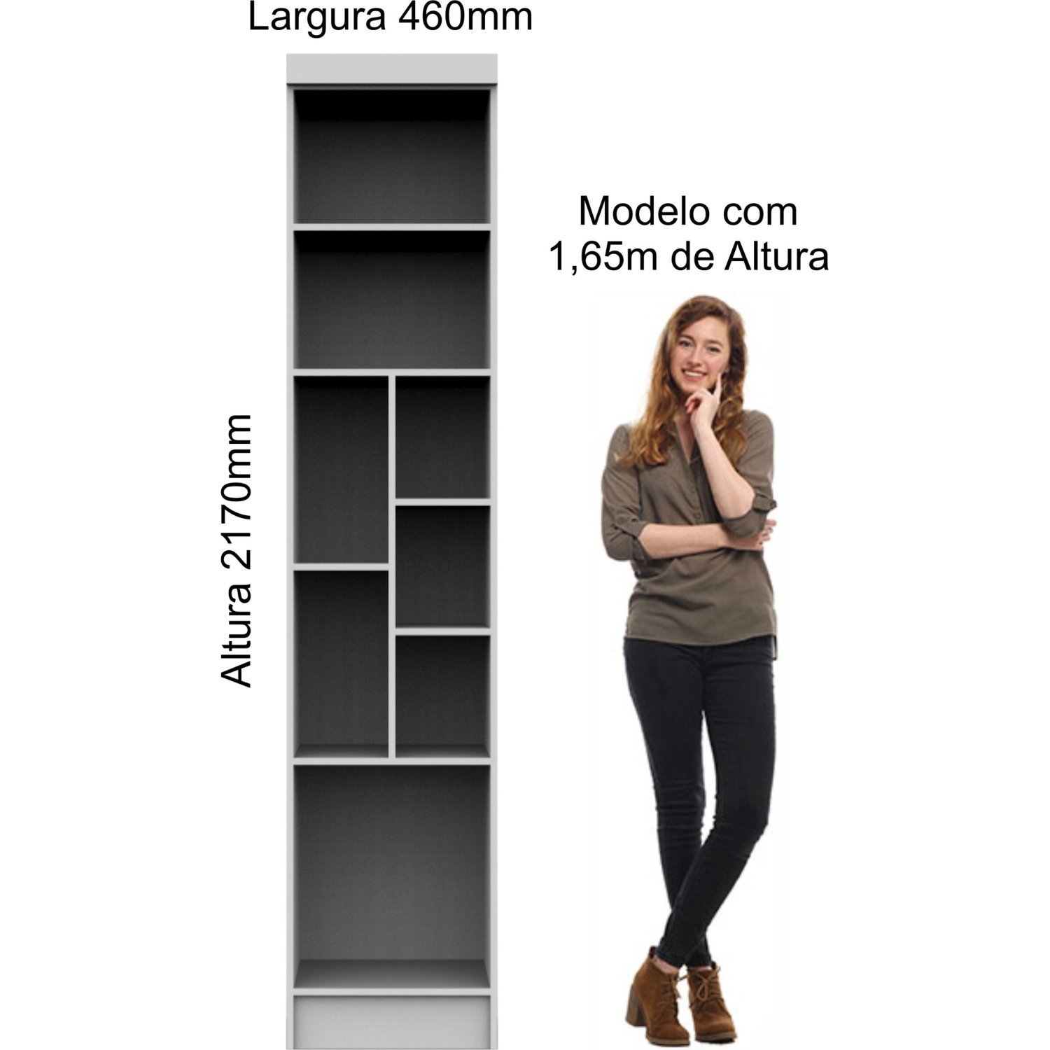 Nicho Modulado Infinity Móveis Castro - 3