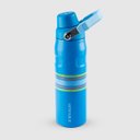 Ver imagem 1 de Garrafa Térmica Aerolight Fast Flow Varsity Azure Stripes 710ml - Stanley R8482