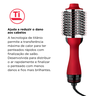 Escova Secadora Alisadora Revlon Titanium 1200w 127v - 2