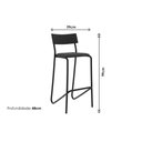Ver imagem 2 de Balcão de Cozinha Modulado Bella 2613 120cm e 2 Banquetas 1747 Branco - Rose/areia/caramelo -