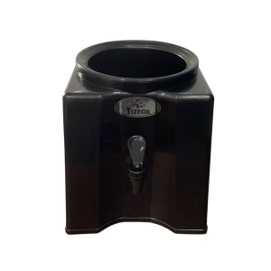 Suporte para Galão de Água até 20 Litros com Torneira:preto