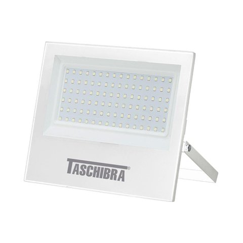 Refletor Taschibra Led Tr Slim 100w 6500k Branco Bivolt