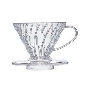 Suporte Coador Hario Acrílico Transparente 02 1-4 Xícaras