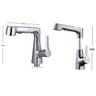 Torneira Gourmet Extensivel Banheiro Dois Jatos Articulada Ducha Monocomando Pia Mesa Bancada Agua Q - 5