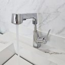 Ver imagem 7 de Torneira Gourmet Extensivel Banheiro Dois Jatos Articulada Ducha Monocomando Pia Mesa Bancada Agua Q