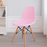 Cadeira para Cozinha Sala de Jantar Quarto Charles Eames Eiffel 130pp Rosa - 1
