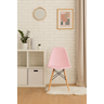 Cadeira para Cozinha Sala de Jantar Quarto Charles Eames Eiffel 130pp Rosa - 2