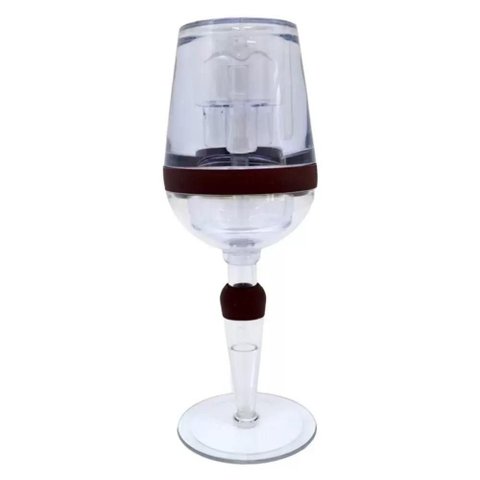 Aerador de Vinho Taca Decanter Oxigenador Filtro Portatil Luxo em Acrilico