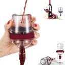 Ver imagem 2 de Aerador de Vinho Taca Decanter Oxigenador Filtro Portatil Luxo em Acrilico