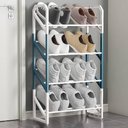 Ver imagem 2 de Sapateira Rack Estante Sapato Multiuso 4 Andares 16 Pares